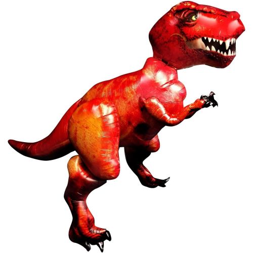  Anagram Giant 5Ft T-Rex Dinosaur Balloon Airwalker Foil Jurassic Party World Park Life Size Big Inflated Dino