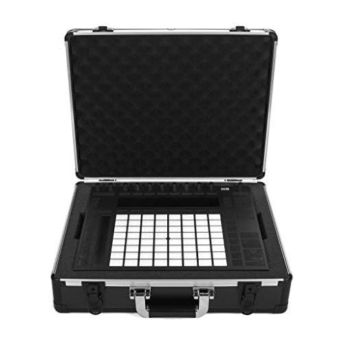  [아마존베스트]Analog Cases UNISON Case for Ableton Push 2 or Similar Controller - Aluminium Corner Protection - Padded Lid with Carry Handle - Black