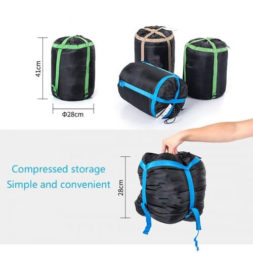  Anas Double Sleeping Bag Cold Protection Keep Warm Thicken, Comfortable Outdoor Camping for Adults