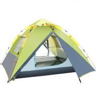 Anat Waterproof Camping Tents 4 Person Tents for Camping Automatic Family Tents Pop Up Double Layer Tents Easy to Set Up