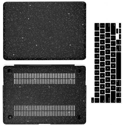  [아마존베스트]MacBook Air 13 inch Case,Anban Glitter Bling Smooth Protective Laptop Shell Slim Snap On Case with Keyboard Cover Compatible Mac Air 13 (A1369 & A1466,Older Ver 2010-2017 Release),