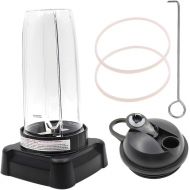 Anbige New Extractor Blade with 32oz cup and lid,Compatible with Ninja Blender BL660W/BL660/BL740/BL770/BL771/BL773CO/780