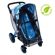AncBace Baby Stroller Rain Cover Weather Shield Accessories Universal Size Protect from Rain Wind Snow...