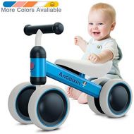 [아마존 핫딜] [아마존핫딜]Ancaixin Baby Balance Bikes Bicycle Children Walker 10 Month -24 Months Toys for 1 Year Old No Pedal Infant 4 Wheels Toddler First Birthday Gift