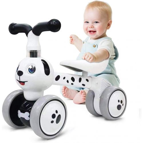  [아마존핫딜][아마존 핫딜] Ancaixin Baby Balance Bikes Children Walker for 10-36 Month, Developmental Bicycle Toys for 1 Year Old Boys Girls, No Pedal Infant 4 Wheels, Toddler Top First Birthday