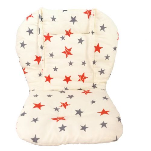  [아마존베스트]Ancho Baby Stroller/Highchair/Car Seat Cushion Protective Film Breathable high Chair pad (Double Star)