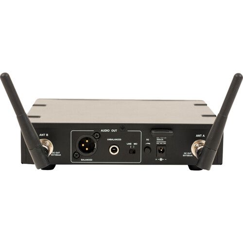  Anchor Audio UHF-EXT500-B External Wireless Beltpack System with Lapel Microphone