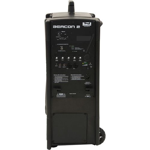  Anchor Audio BEA2-XU2 Beacon 2 Portable Line Array Tower with Bluetooth, AIR Transmitter & Dual Mic Receiver