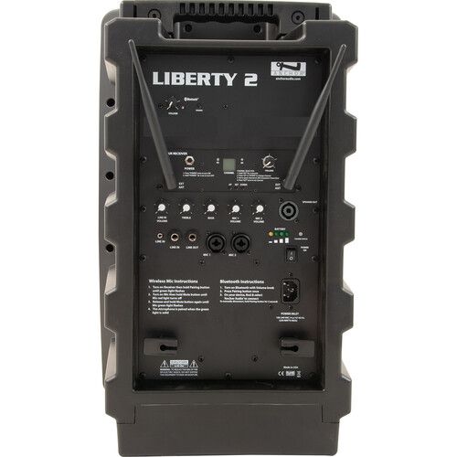  Anchor Audio LIB2-R Liberty 2 Portable PA System with Bluetooth & AIR Receiver