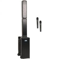 Anchor Audio BEA-DUAL-HH Beacon 2 Dual Package Portable Line Array Sound System with Bluetooth, AIR Transmitter, and Wireless Handheld Microphone Transmitter (1.9 GHz)