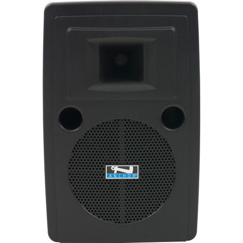  Anchor Audio LIB2-RU4 Liberty 2 Portable PA System with Bluetooth, AIR Receiver & Two Dual Wireless Mic Receivers