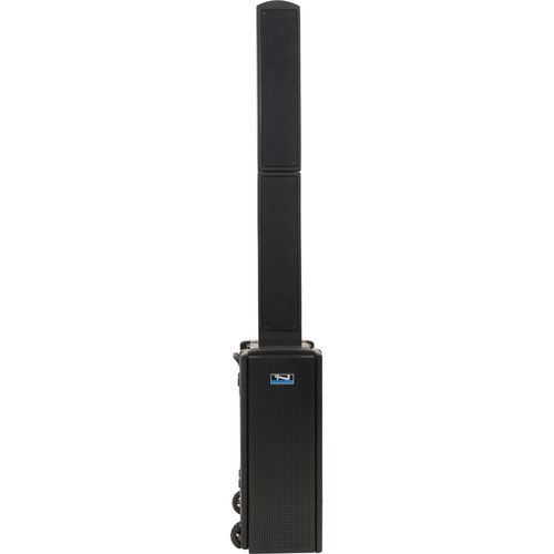  Anchor Audio BEA2-U4 Beacon 2 Portable Line Array Tower with Bluetooth & Two Dual Mic Receivers