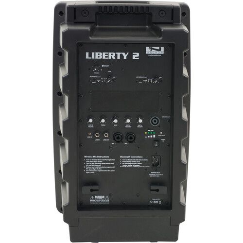  Anchor Audio Liberty System 4 with Four Handheld Wireless Microphones and Stand