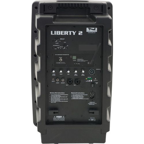  Anchor Audio LIB2-XU2 Liberty 2 Portable PA System with Bluetooth, AIR Transmitter & Dual Mic Receiver