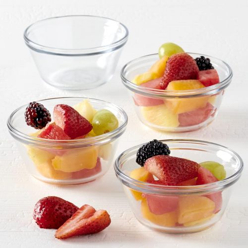  Anchor Hocking 6-Ounce Glass Custard Cups, Set of 4