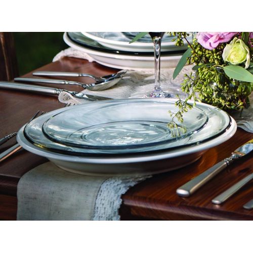  Anchor Hocking 8-Inch Presence Glass Salad Plate, Set of 12