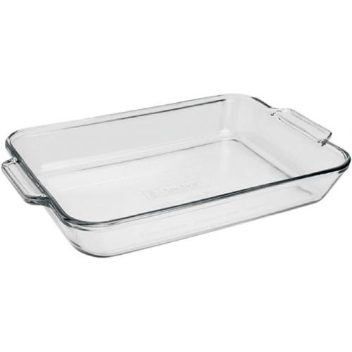  [아마존베스트]Anchor Hocking 81935OBL11 Oven Basics Bake Dish, 3 quart, Clear