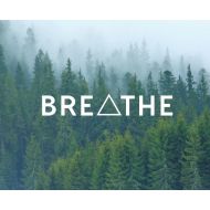 Etsy Breathe Triangle Decal / Quote Decal / Nature Decals / Laptop Decals / Car Decals / Computer Decals / MacBook Decals / Window Decals