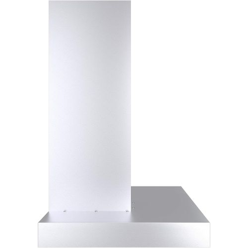  Ancona WRC430 Wall-Mounted Rectangle Shaped Convertible Range Hood, 30-Inch, Stainless Steel