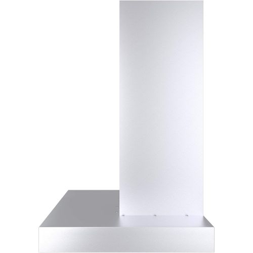  Ancona WRC430 Wall-Mounted Rectangle Shaped Convertible Range Hood, 30-Inch, Stainless Steel