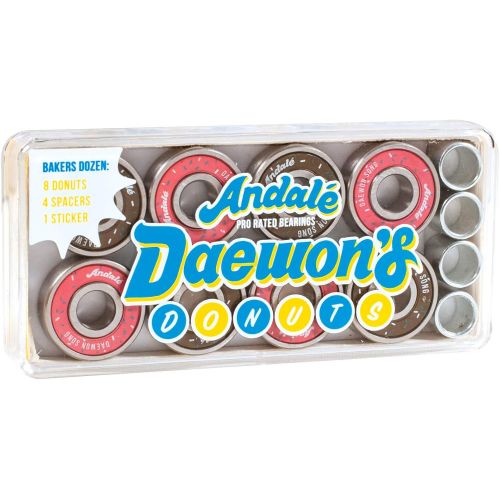  Andale Bearings Daewon Song Donuts Precision Skateboard Bearings