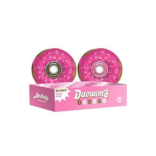  Andale Skateboard Bearings Song Donut Wax and Bearing Set