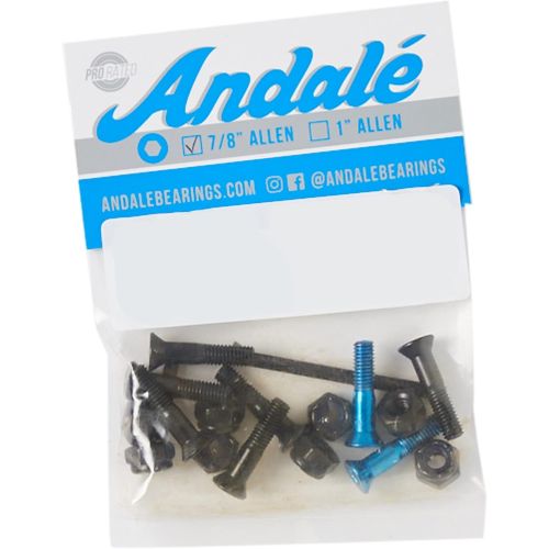  Andale Skateboard Hardware Blue 7/8 Allen Head