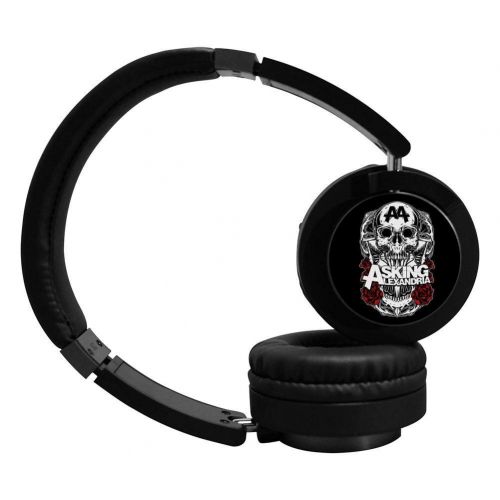  Andersonding Asking Skeletons Alexand Bluetooth Headphone Over-Ear Earphones Noise Cancelling Headsets