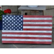 Andersonrustic Summer Pallet Flag, 30 x 17, USA Pallet Flag, Indoor/Outdoor Flag, Patriotic Gift, Patio Accessory, Front Porch Decor, Garden Accessory