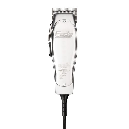  Andis Professional Fade Master Hair Clipper with Adjustable Fade Blade, Silver (01690)