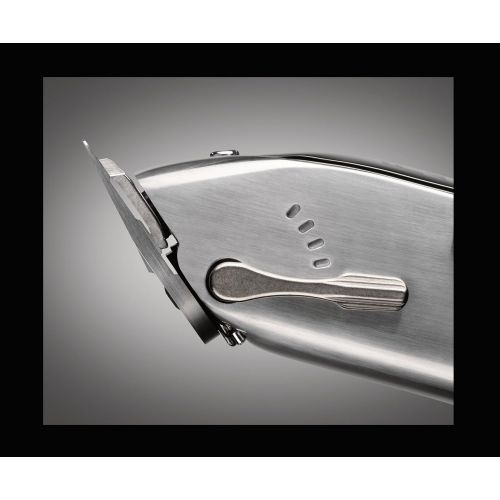  Andis Professional Fade Master Hair Clipper with Adjustable Fade Blade, Silver (01690)