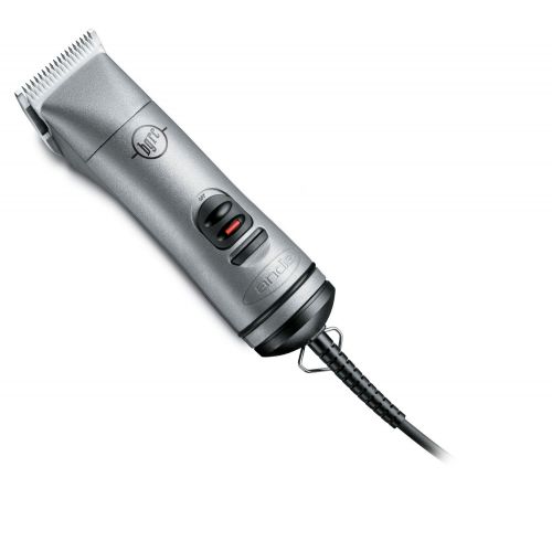  Andis Professional Ceramic Hair Clipper with Detachable Blade, Model BGRC, Silver (63965)