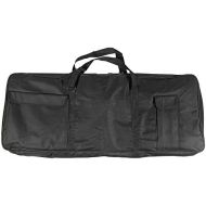Andoer 61-Key Keyboard Electric Piano Gig Bag Soft Case Dual Zipper 600D Cloth PE Foam Padded (Black)