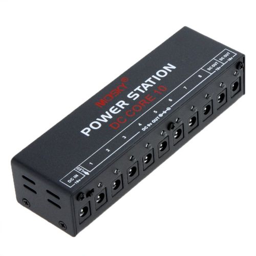  Andoer DC-CORE10 Ten Isolated Outputs Compact Portable Mini Power Supply for 9V 12V 18V Guitar Effect Pedal