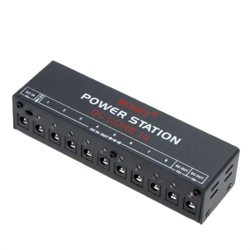  Andoer DC-CORE10 Ten Isolated Outputs Compact Portable Mini Power Supply for 9V 12V 18V Guitar Effect Pedal