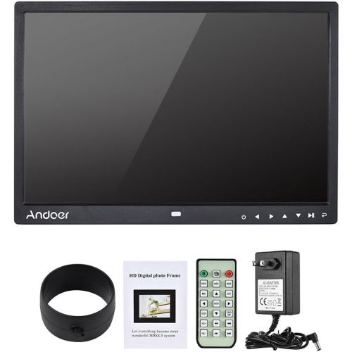  [아마존 핫딜]  [아마존핫딜]Digital Photo Frame 15 inch, Andoer Digital Picture Frame 15 inch 1280x800 HD Resolution 16:9 Wide Picture Screen with Infrared Remote Control 7 Touch Key with Detchable Stent