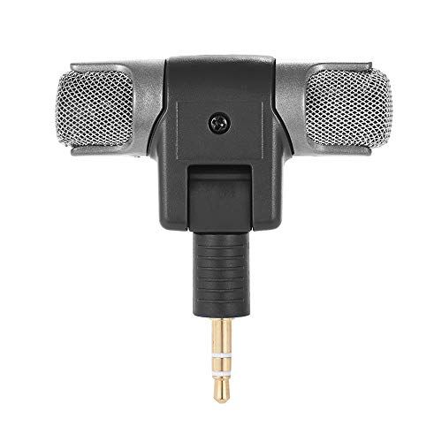  Andoer Andeor External Stereo Mic Microphone with 3.5mm to Mini USB Micro Adapter Cable for GoPro Hero 3 3+ 4 for AEE Sports Action Camera