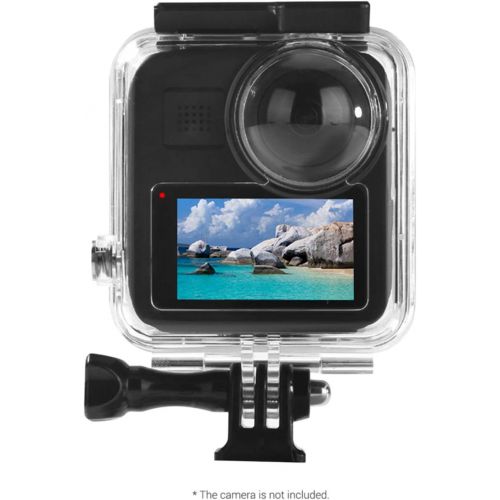  Andoer Action Camera Waterproof Case for GoPro Max Outside Sports Camera,Diving Protective Housing Transparent Underwater 40M and Suitable for Diving, Surfing, Kayaking, Jet Skiing