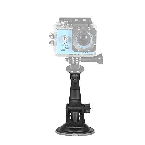  Andoer Action Camera Accessories Car Suction Cup Mount + Tripod Adapter for GoPro Hero 7/6/5/4 SJCAM/YI