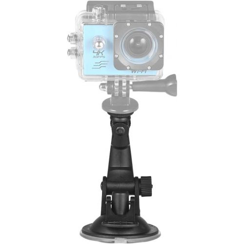  Andoer Action Camera Accessories Car Suction Cup Mount + Tripod Adapter for GoPro Hero 7/6/5/4 SJCAM/YI