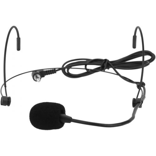  [아마존베스트]Andoer Uni-Directional Head-Mounted Headworn Headset Ear-Hook Microphone Mic Flexible Wired Boom for Voice Amplifier Amp Loudspeaker