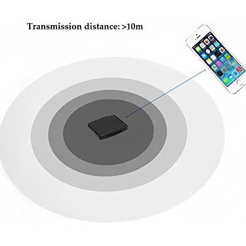  [아마존베스트]-Service-Informationen Andoer Receiver Bluetooth A2DP Music Audio 30 Pin Transmitter Receiver Adapter Compatible with iPod iPhone iPad Speaker Dock