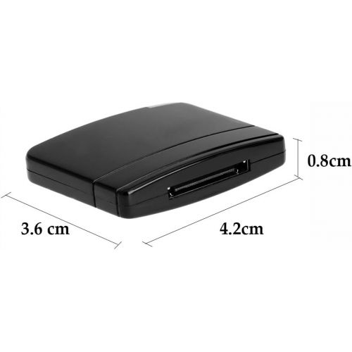  [아마존베스트]-Service-Informationen Andoer Receiver Bluetooth A2DP Music Audio 30 Pin Transmitter Receiver Adapter Compatible with iPod iPhone iPad Speaker Dock