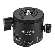 Andoer DH-55D HDR Panorama Panoramic Ball Head with Indexing Rotator Aluminum Alloy Max. Load 15kg33Lbs