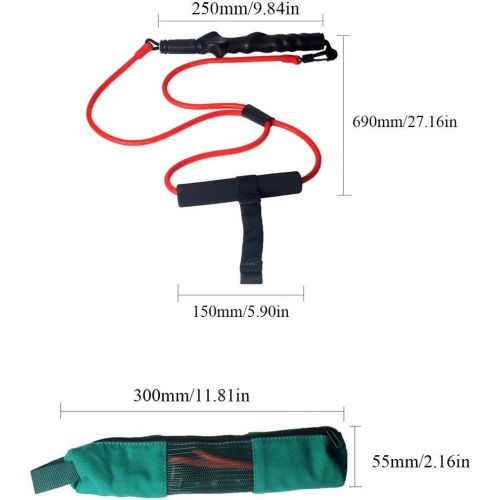  Andux Golf Training Equipment Golf Swing Resistance Bands Golf Training Aids Pull Rope HGLLS-01