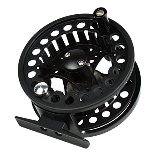  [아마존베스트]Andux Aluminum Fly Reel Fly Fishing Fishing Reel 33/8Large Arbour 7/885mm FL03Black