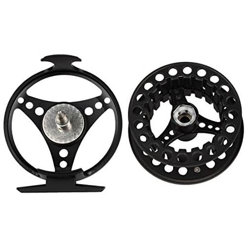  [아마존베스트]Andux Aluminum Fly Reel Fly Fishing Fishing Reel 33/8Large Arbour 7/885mm FL03Black