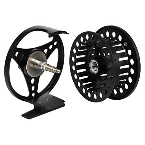  [아마존베스트]Andux Aluminum Fly Reel Fly Fishing Fishing Reel 33/8Large Arbour 7/885mm FL03Black