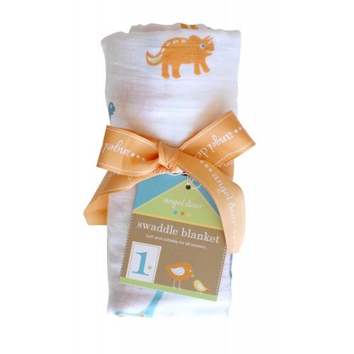  Angel Dear Swaddle Blanket, Dinosaur