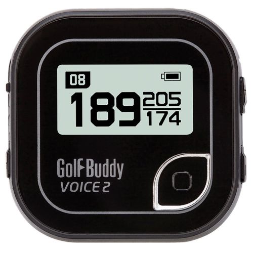  Angel Seller Golf Buddy Voice 2 Golf GPSRangefinder Black & Silver + SKLZ Smash Bag Impact Trainer